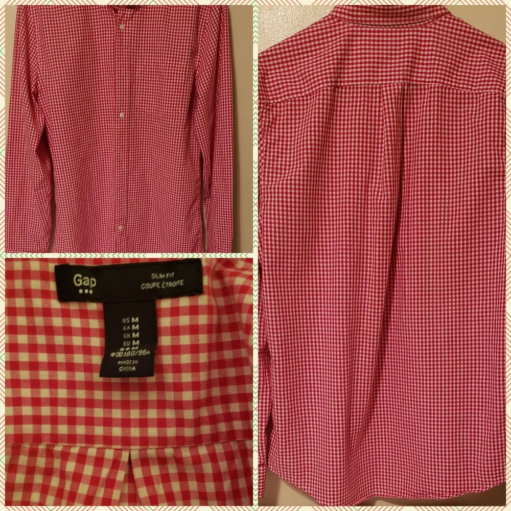 Original Gap Men dress shirt Size M